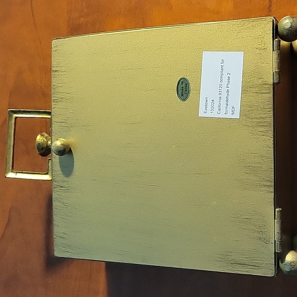 Nikky Home Gold Table Clock New - Picture 2 of 14